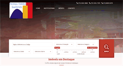 Desktop Screenshot of nossaterraimoveis.com.br